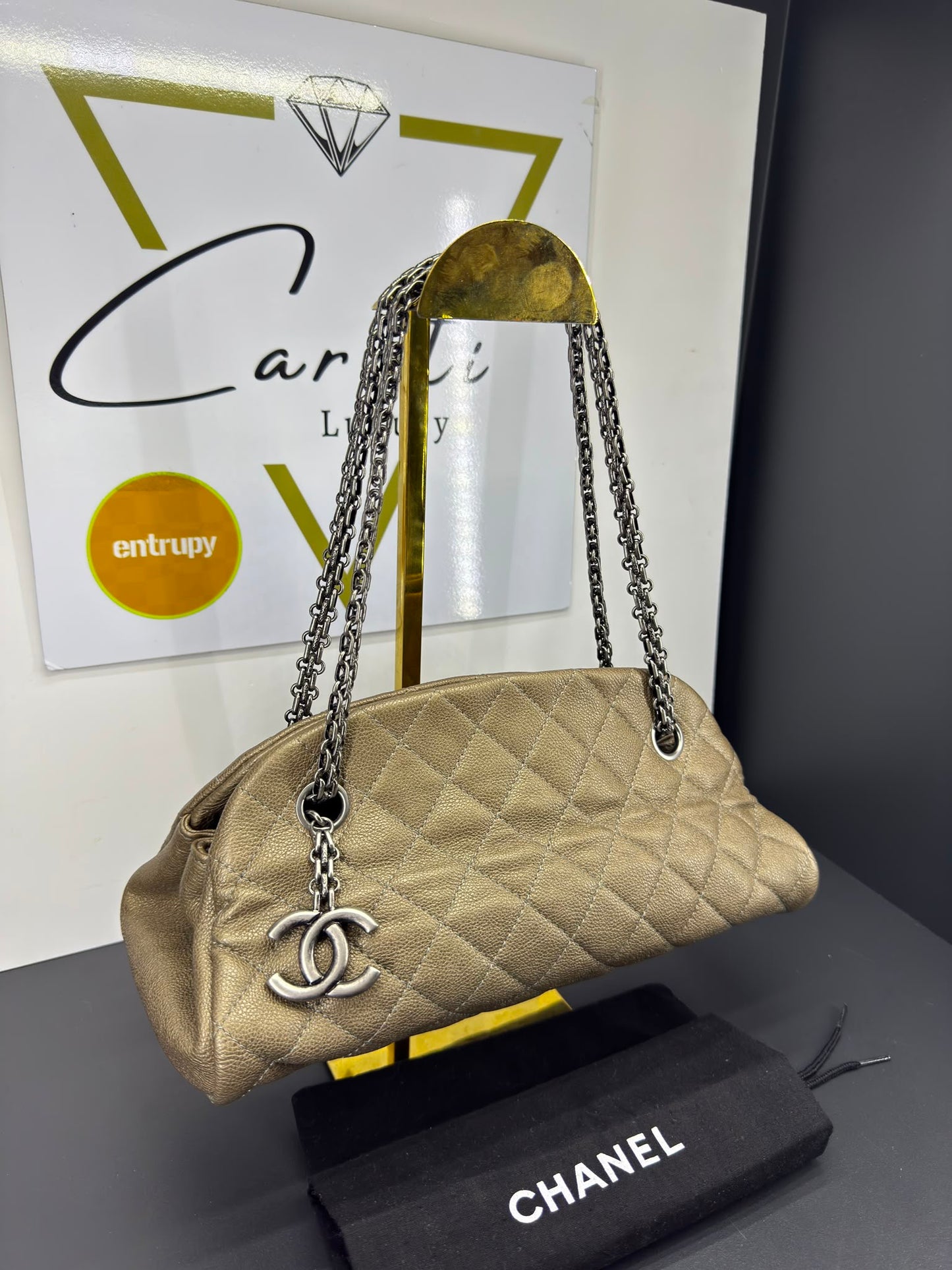 Chanel Just Mademoiselle Bowler Bag