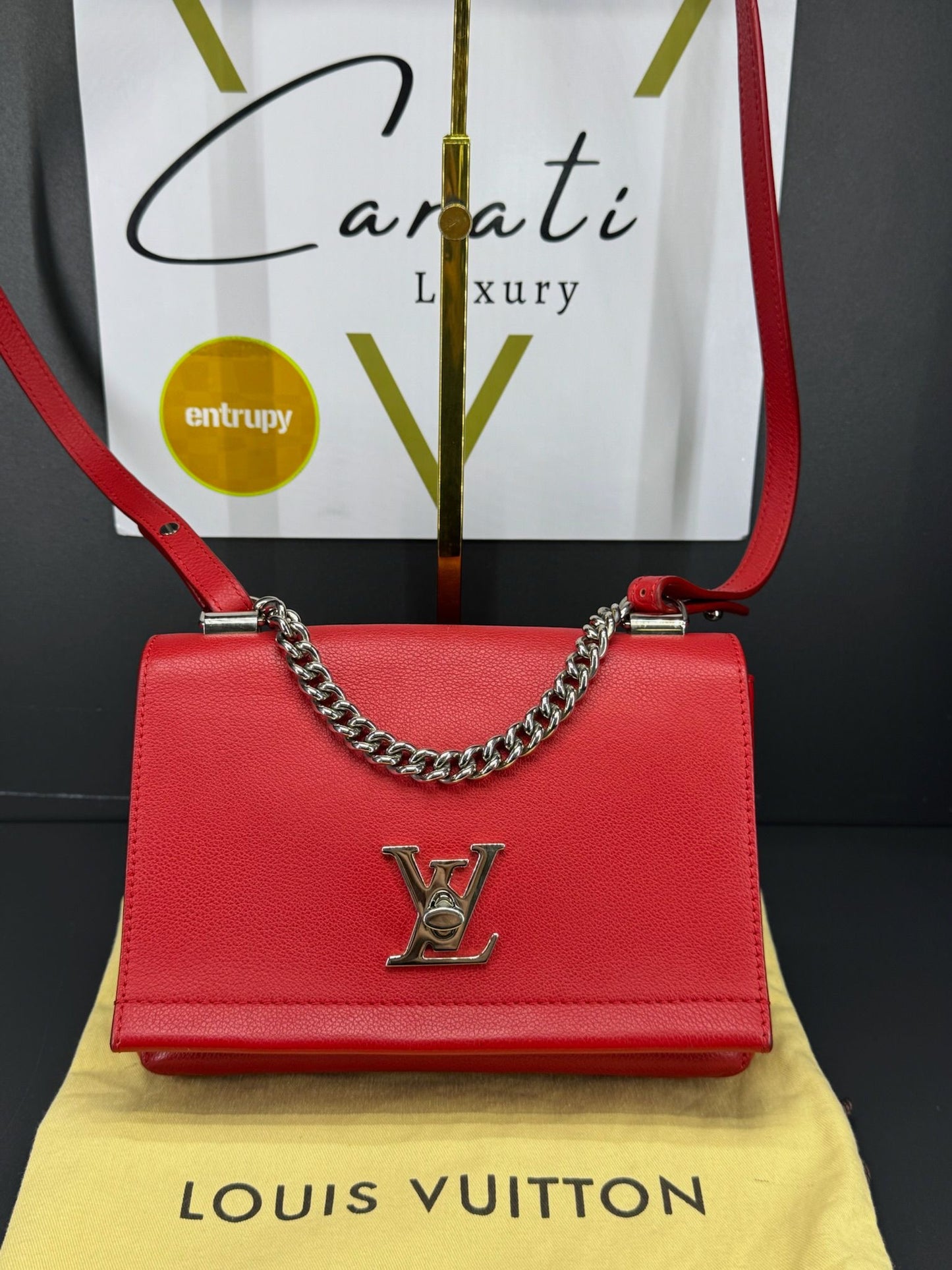 Borsa a spalla Louis Vuitton Lockme II