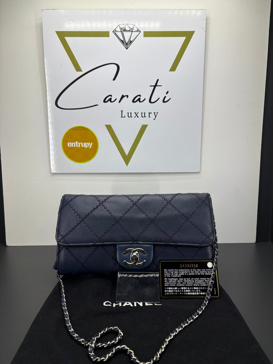 Chanel Ultimate Stitch East West Wallet on Chain (WOC
