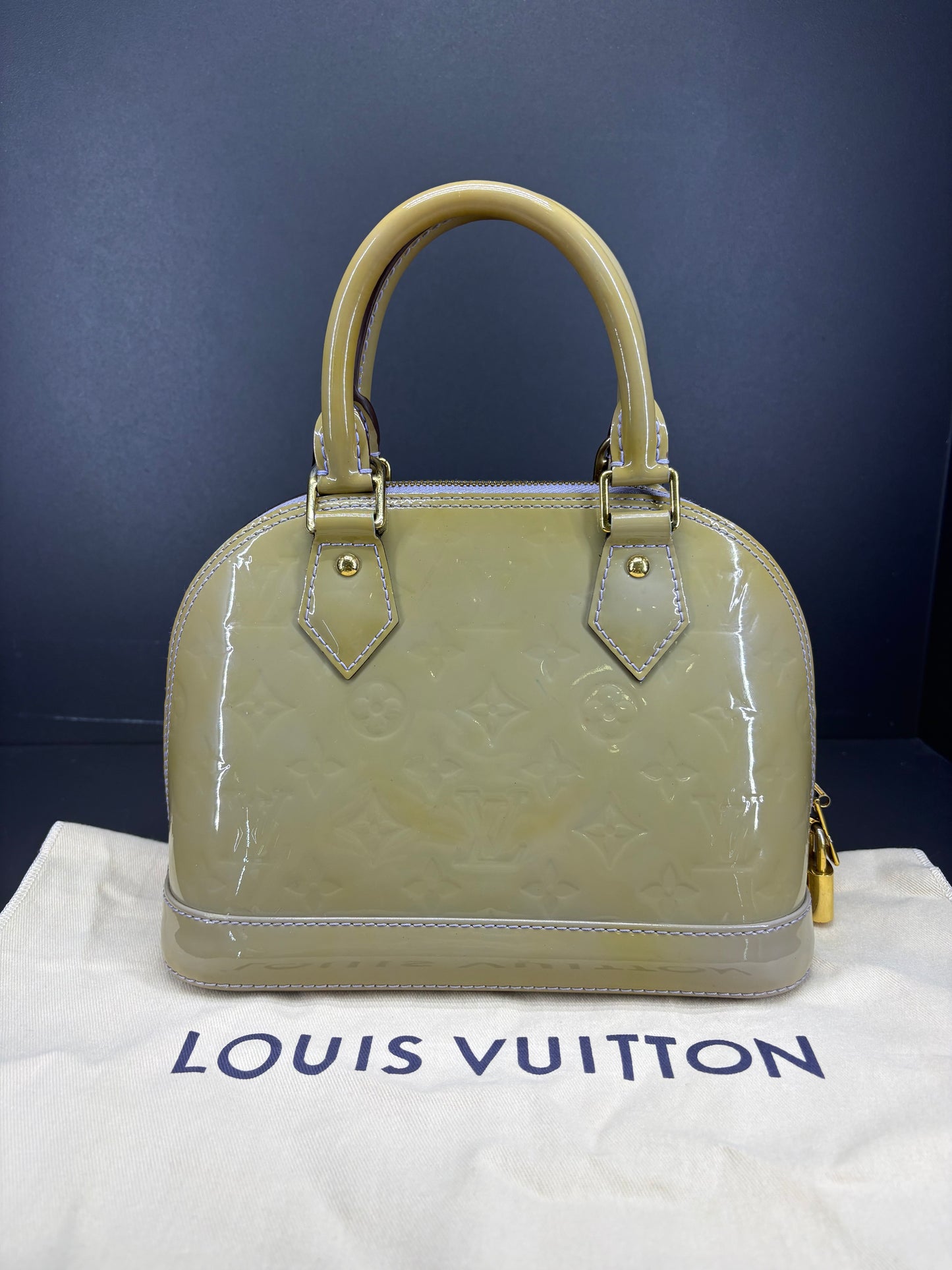 Louis Vuitton Alma BB Monogram Vernis