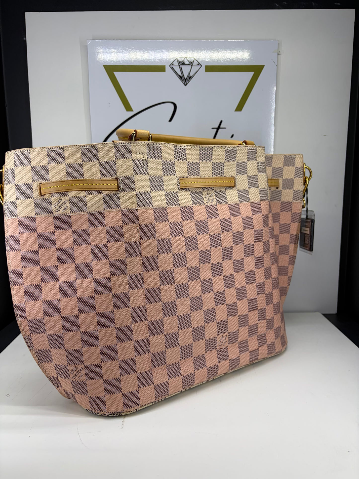 Louis Vuitton Girolata in tela Damier Azur