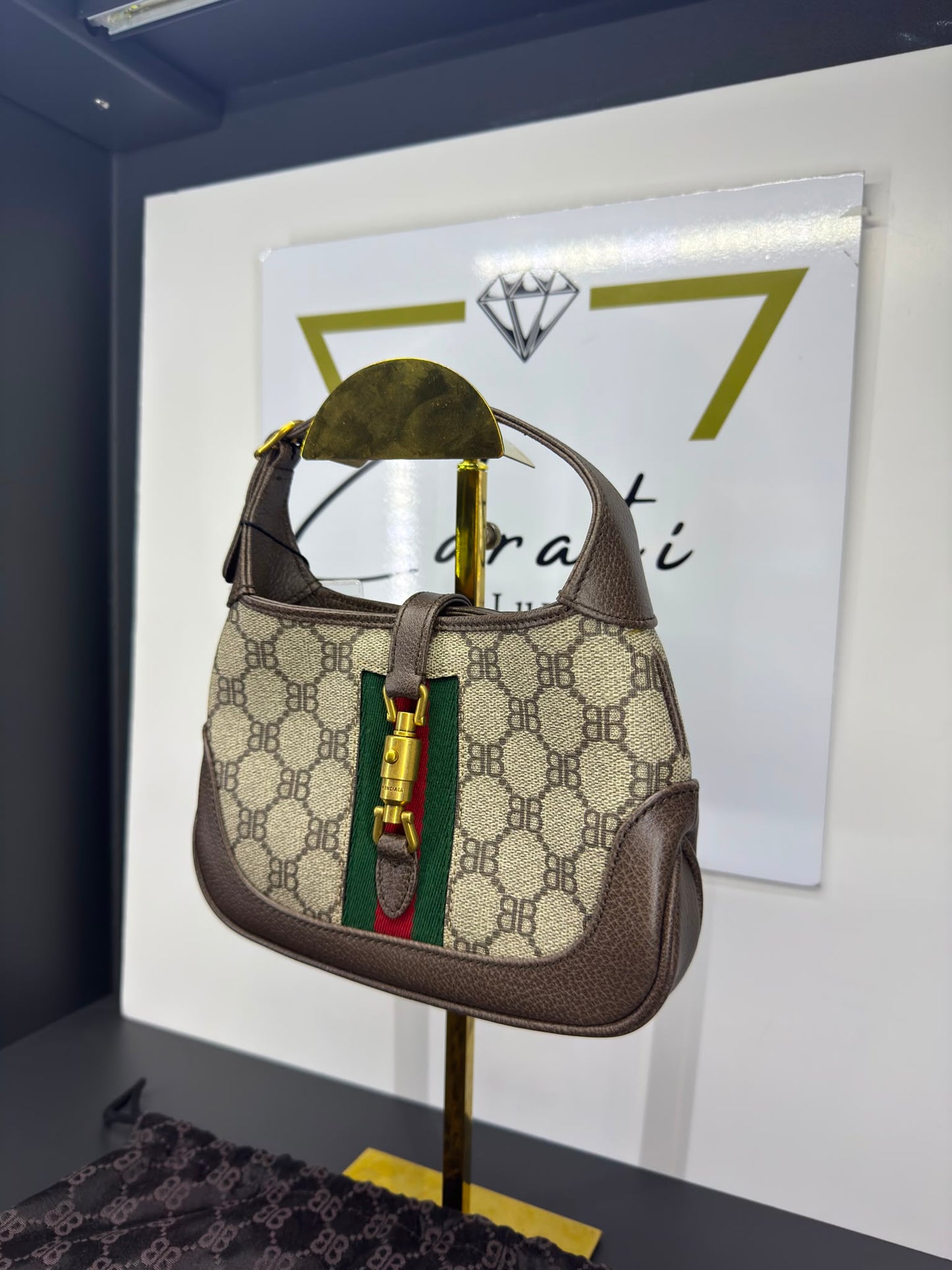 Gucci x Balenciaga "The Hacker Project" Jackie 1961 variante mini