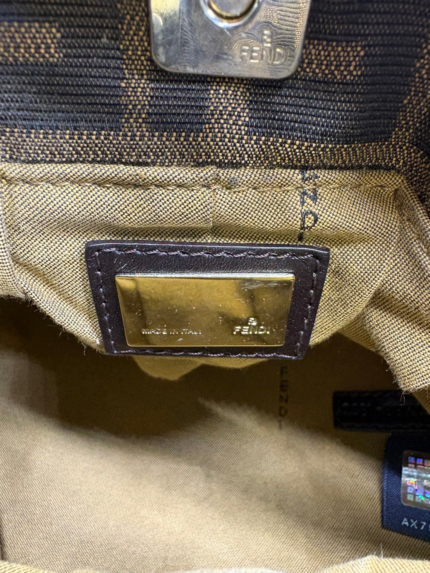 Fendi Zucca Mini Chef Bag