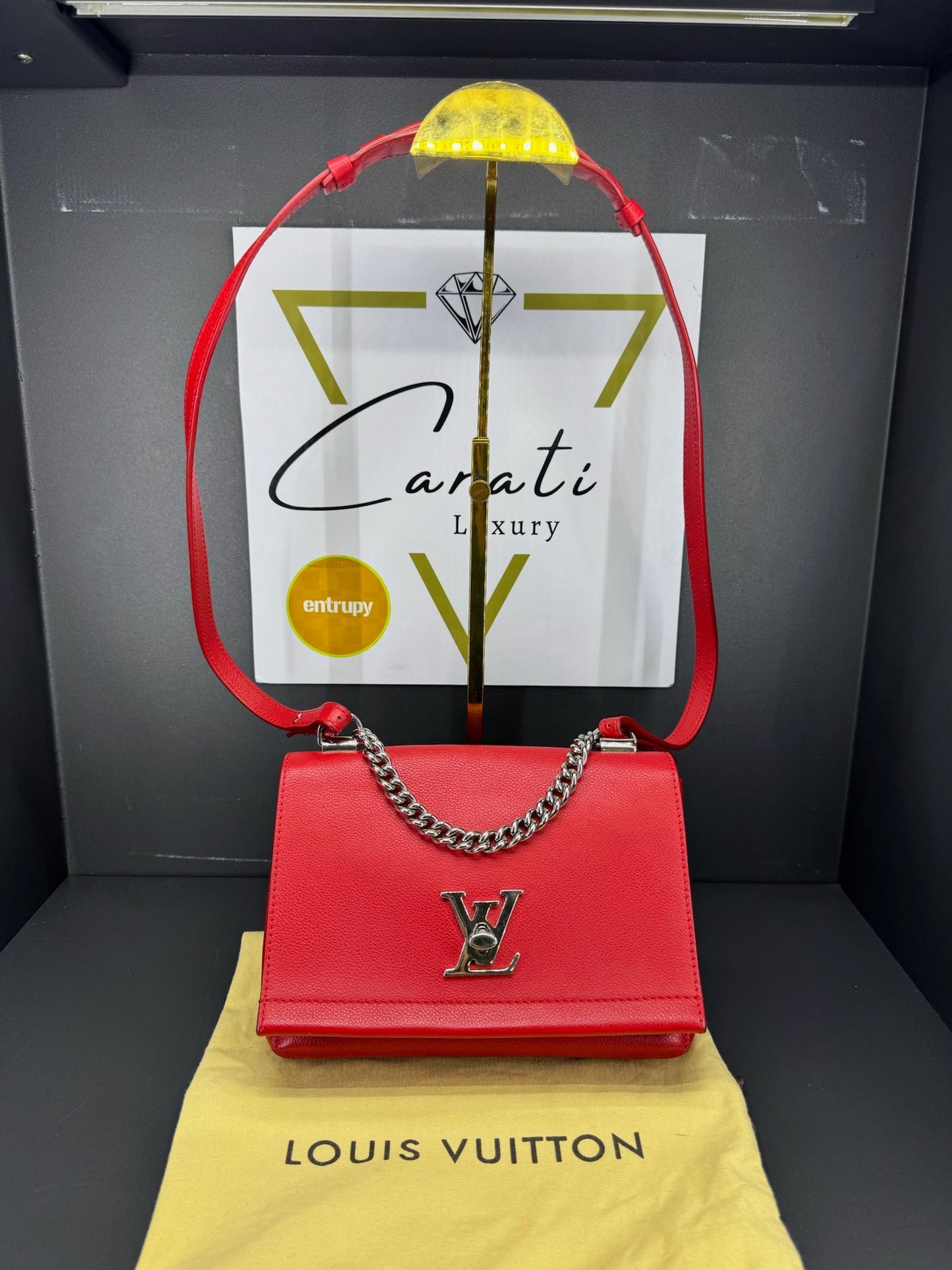 Borsa a spalla Louis Vuitton Lockme II