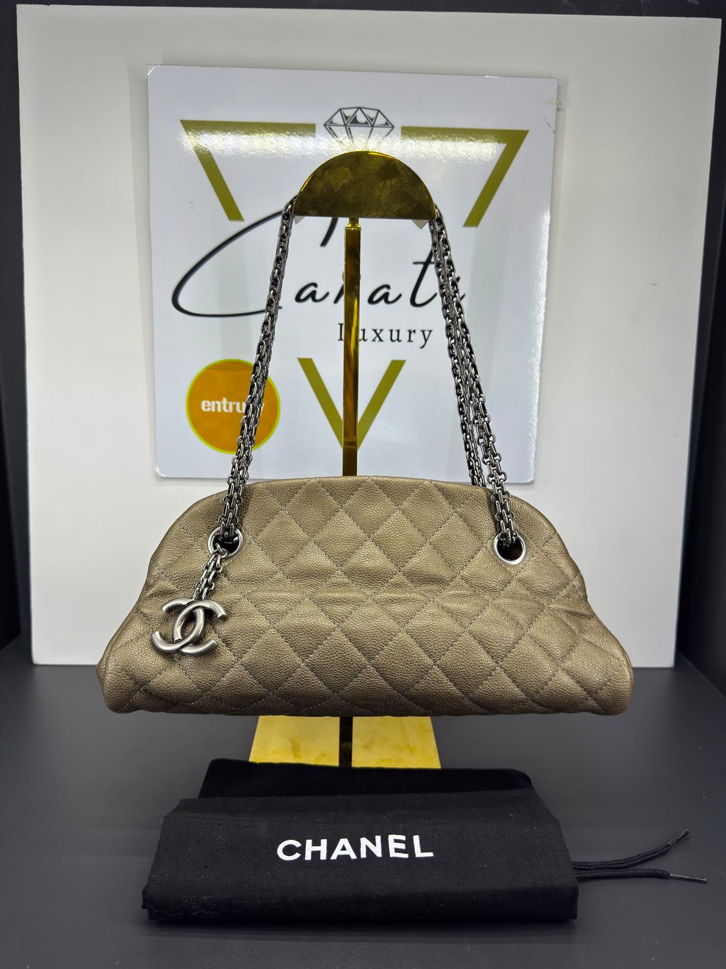 Chanel Just Mademoiselle Bowler Bag