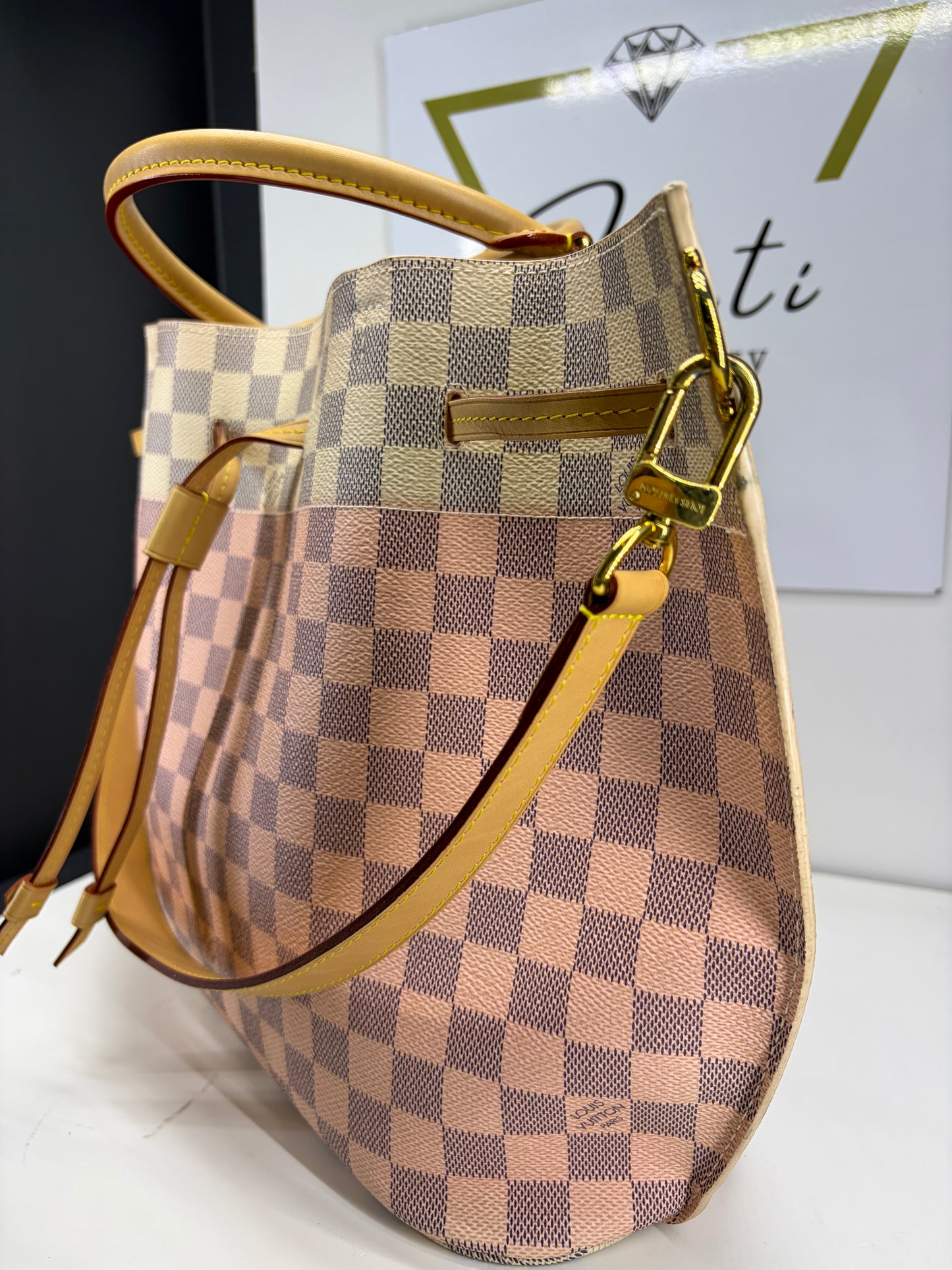 Louis Vuitton Girolata in tela Damier Azur