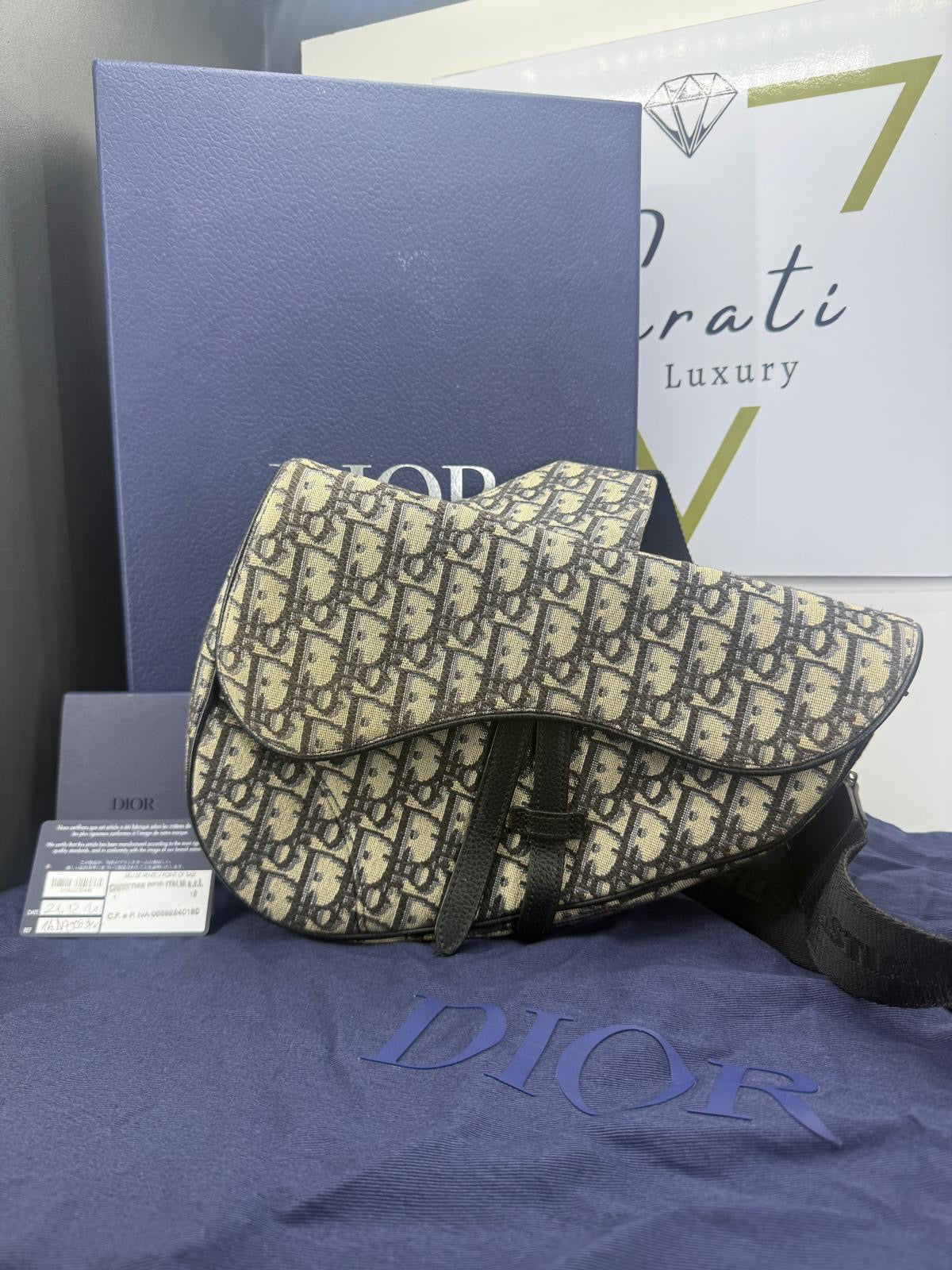 Dior Saddle jacquard Dior Oblique