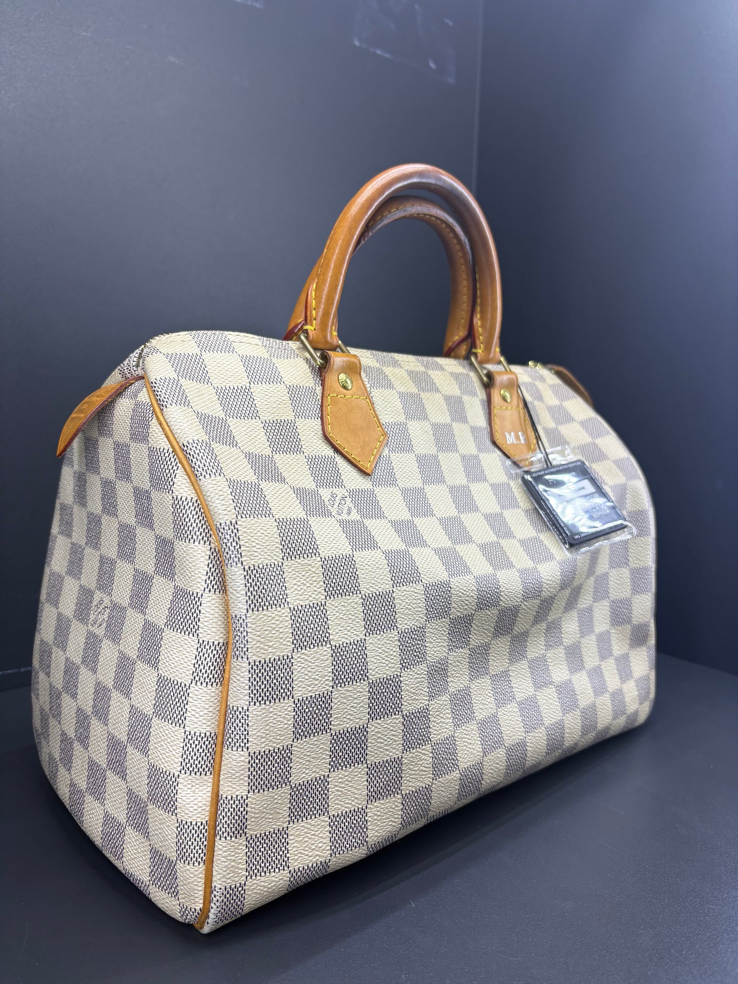 Louis Vuitton Speedy 30 Damier Azur