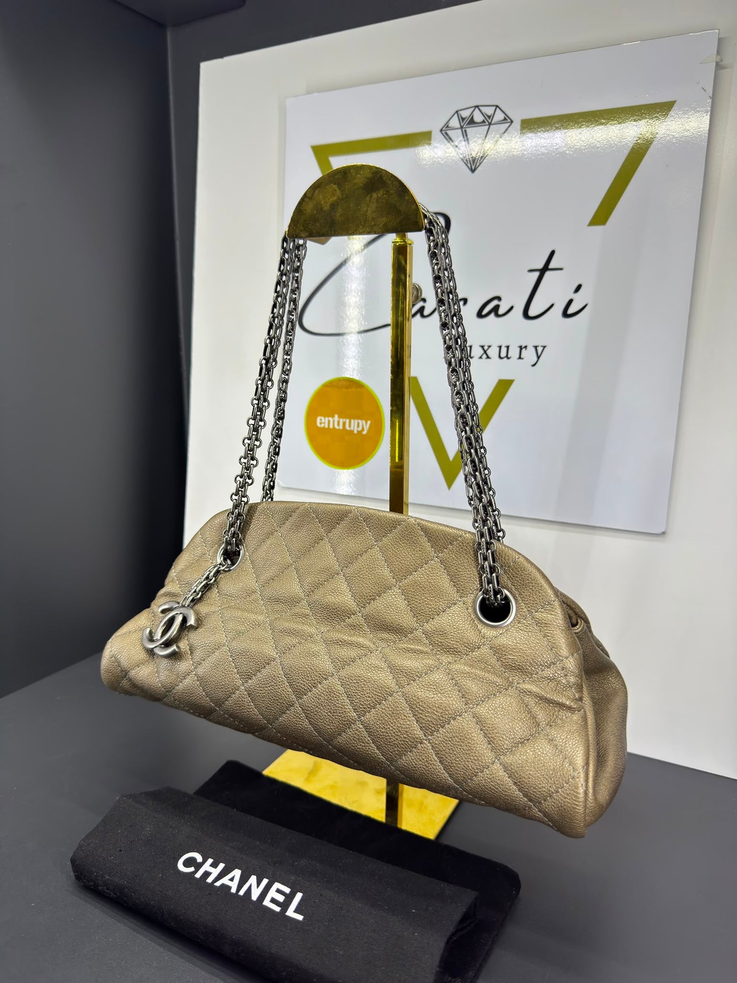 Chanel Just Mademoiselle Bowler Bag