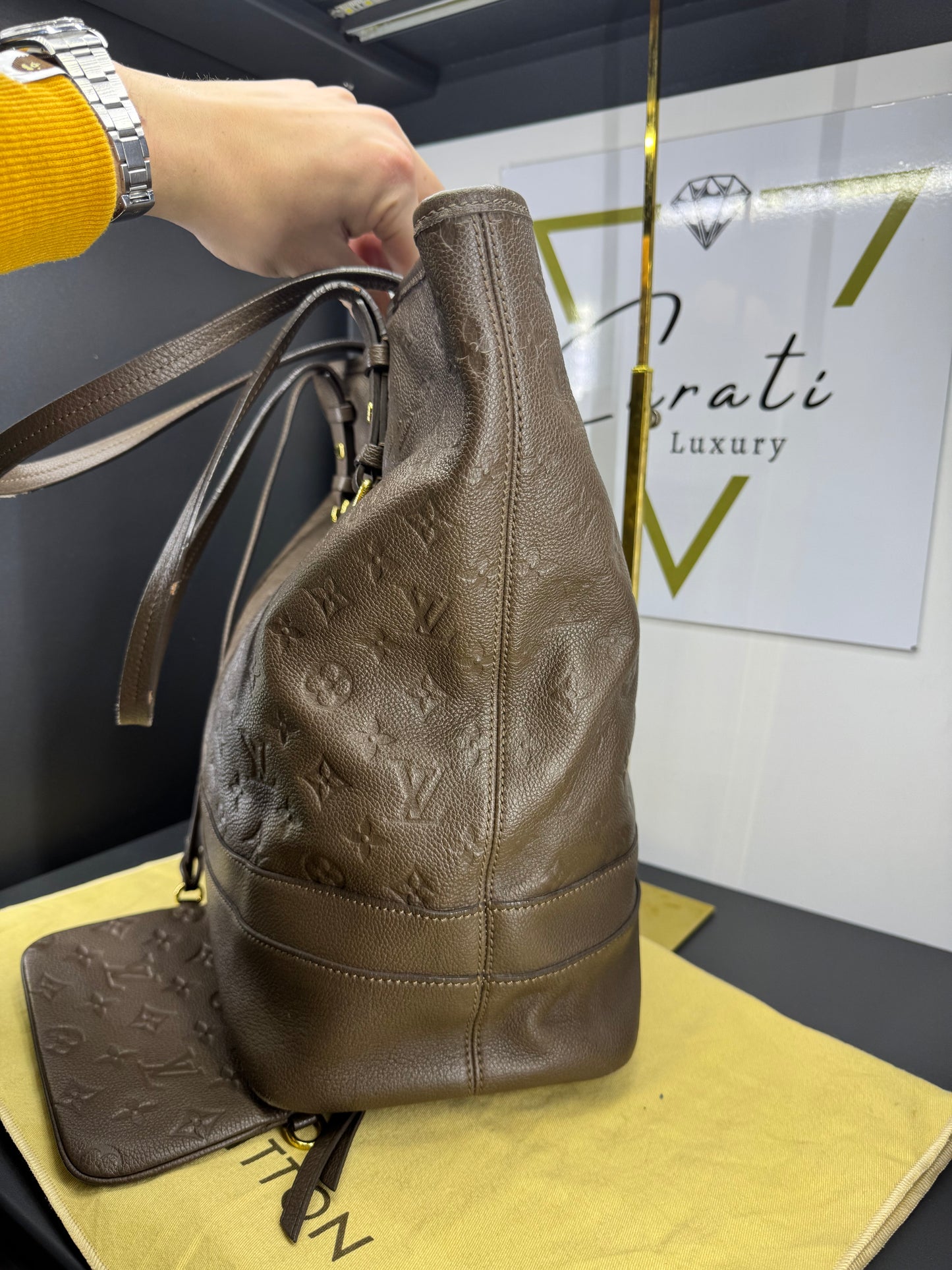 Louis Vuitton Citadine PM in pelle con Monogram