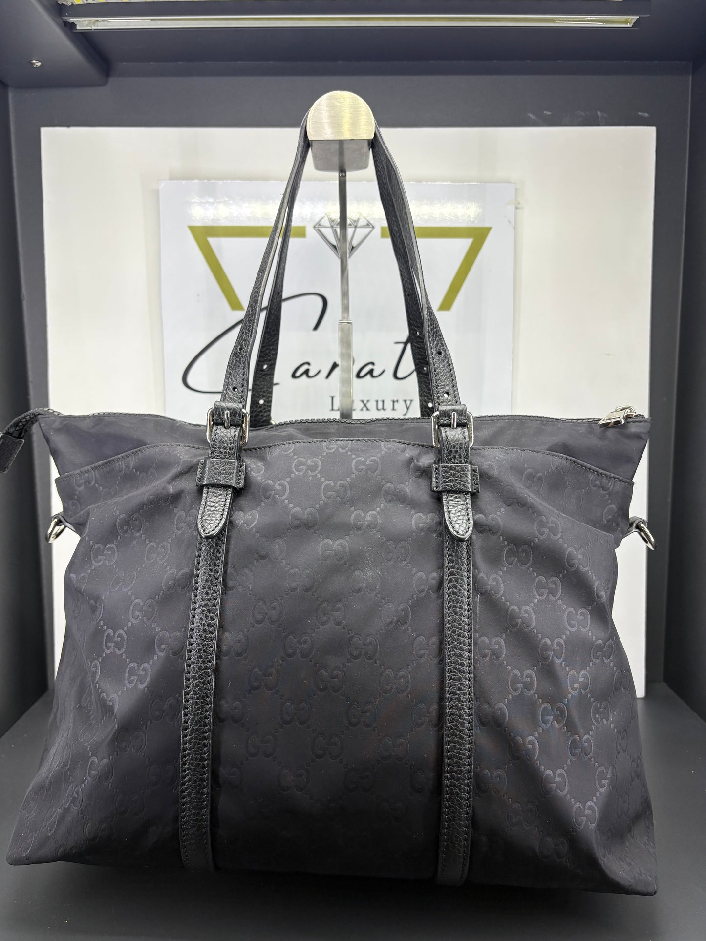 Gucci 2-Way Tote in Nylon GG Supreme
