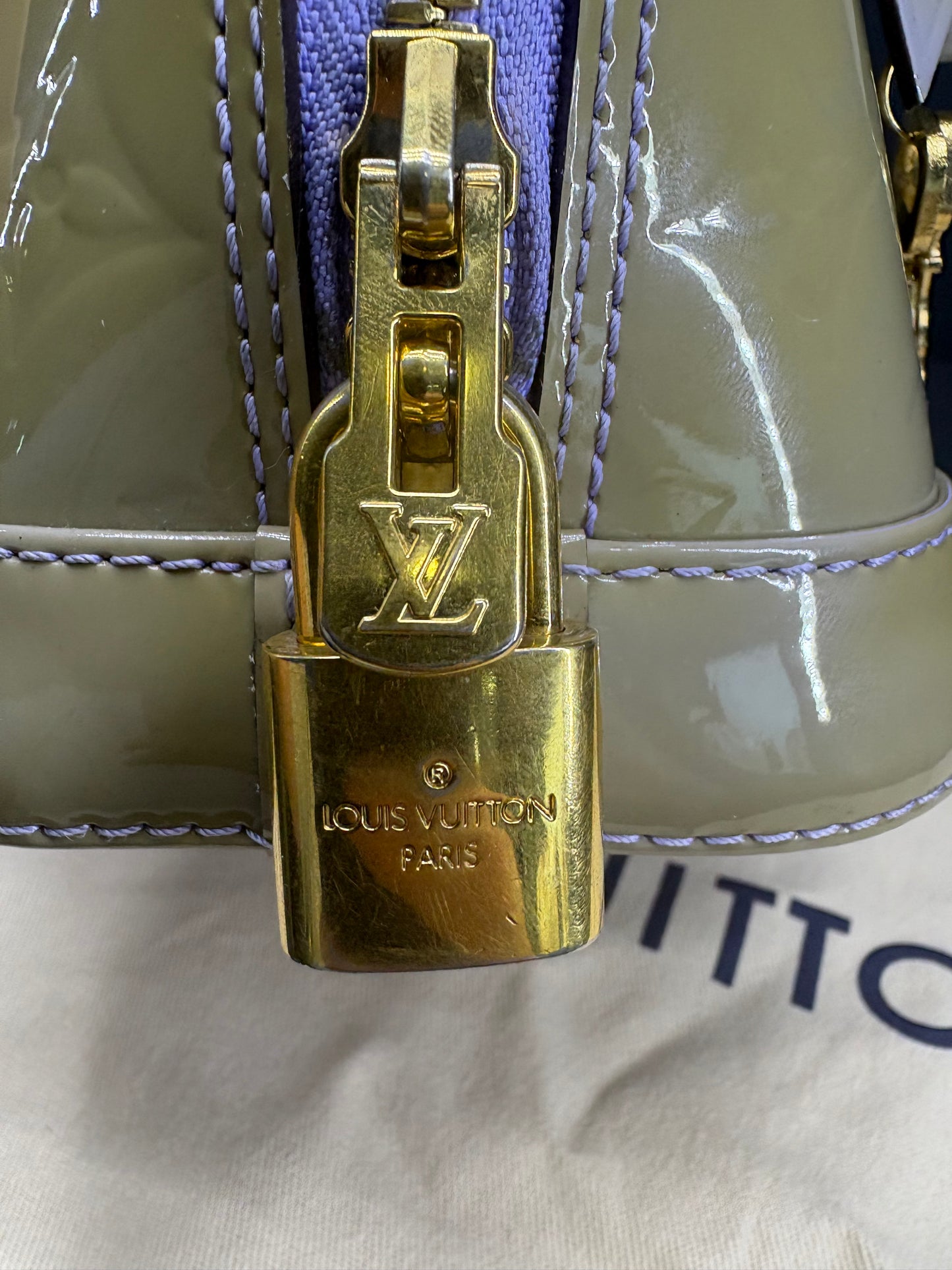 Louis Vuitton Alma BB Monogram Vernis