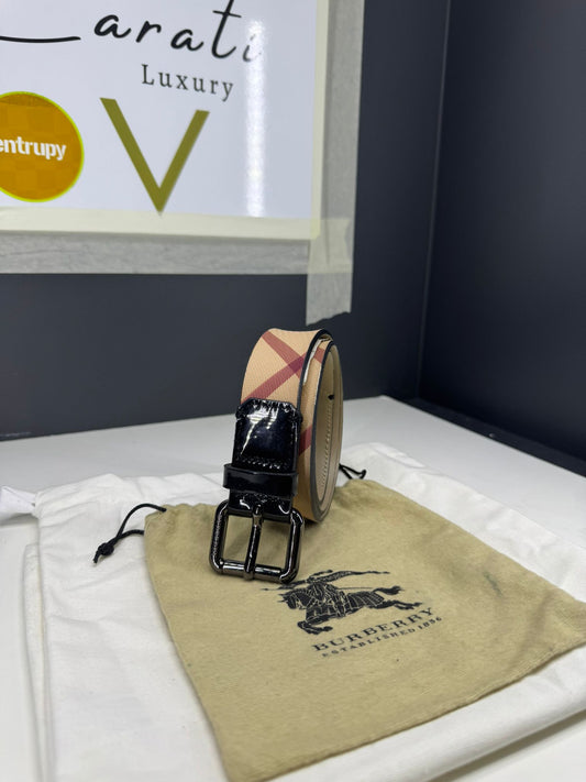 Burberry Cintura Nova Check vintage