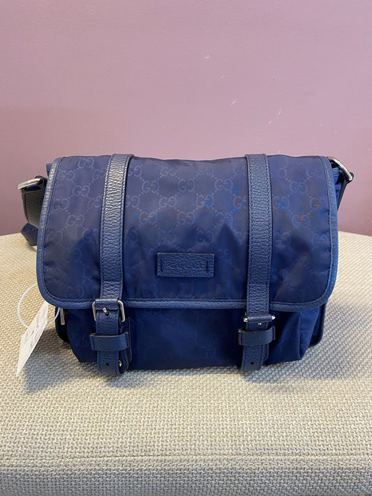 Gucci Messenger Blu Navy