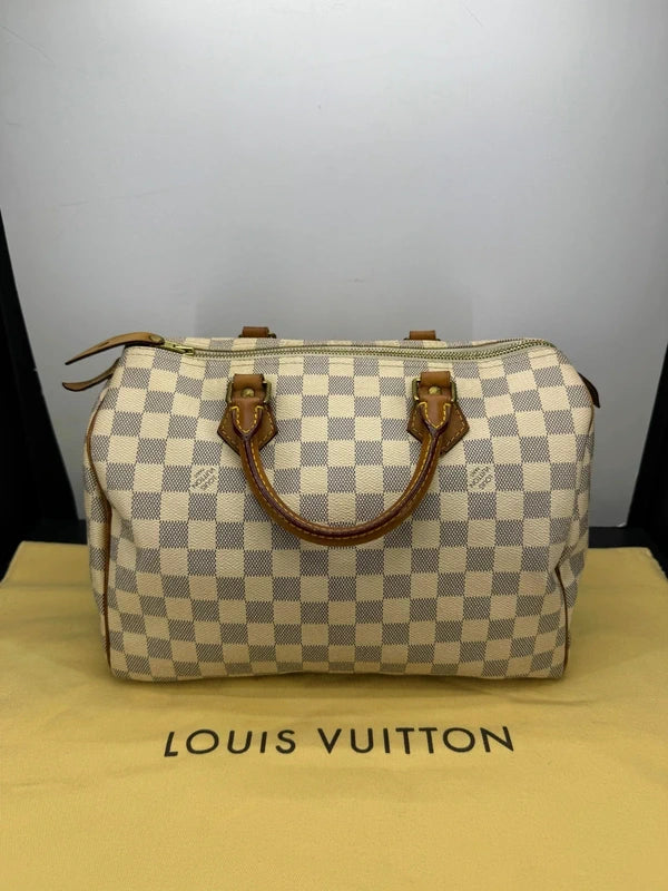 Louis Vuitton Speedy 30 Damier azur