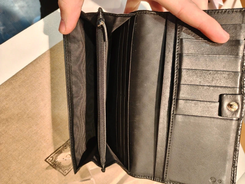 Portafoglio Gucci lungo guccissina GG