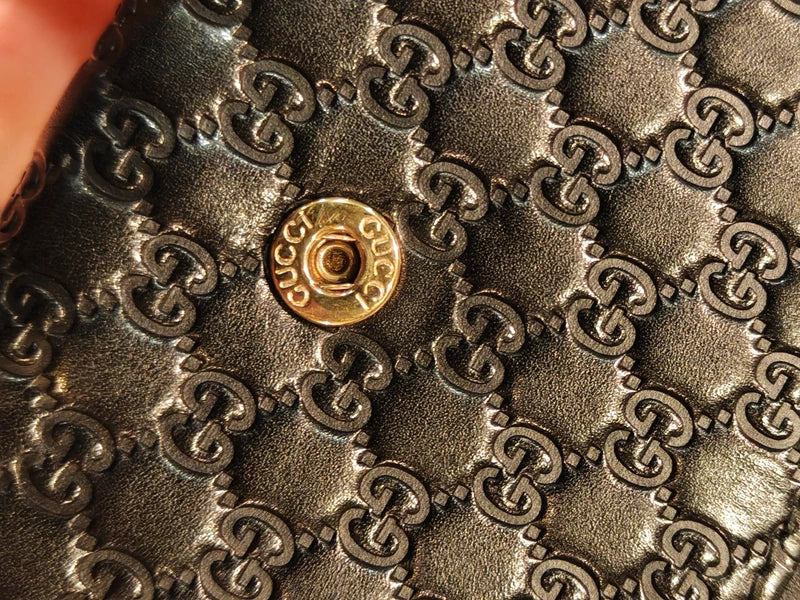 Portafoglio Gucci lungo guccissina GG