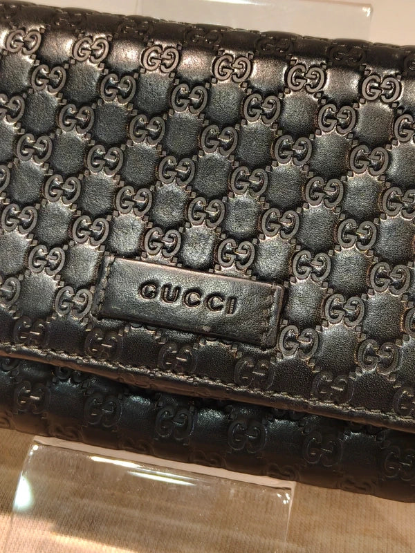 Portafoglio Gucci lungo guccissina GG