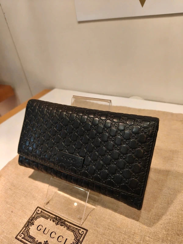 Portafoglio Gucci lungo guccissina GG