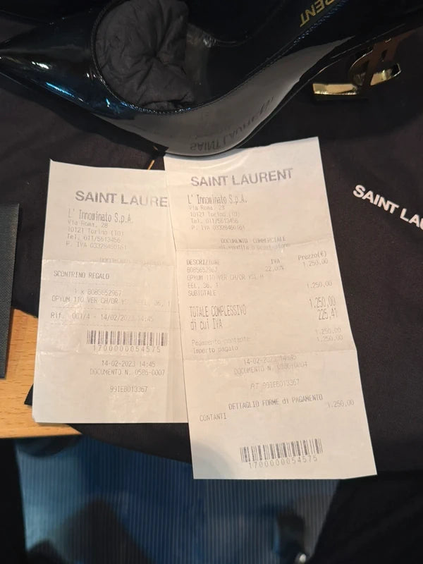 Saint Laurent décolleté Ysl